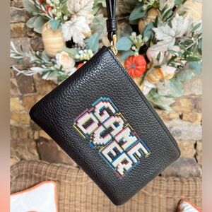 Coach ‘Game Over' Corner Zip Wristlet